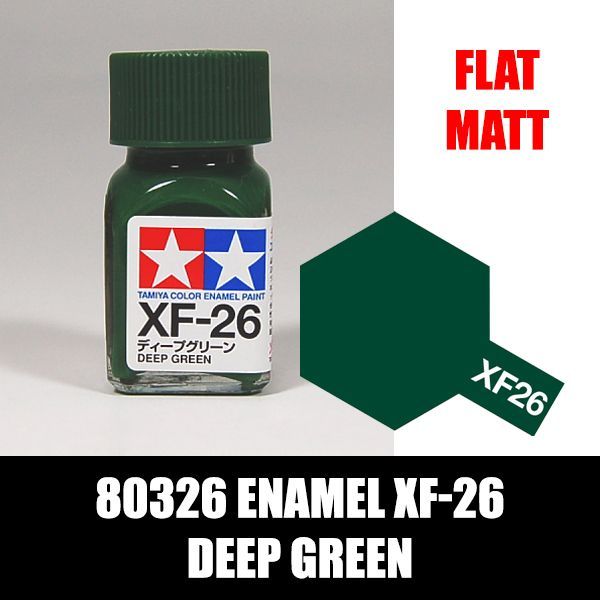 sơn tamiya Enamel XF-26 Deep Green 80326 chất lượng cao