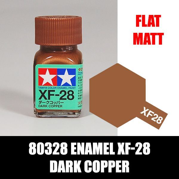 sơn tamiya Enamel XF-28 Dark Copper 80328 chất lượng cao