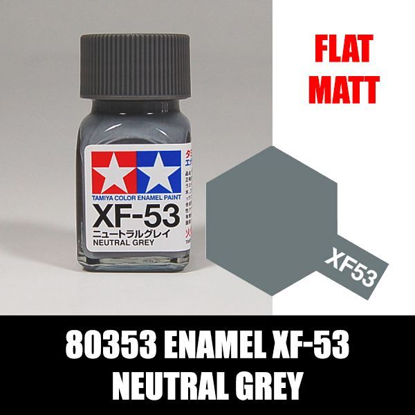 sơn tamiya Enamel XF-53 Neutral Grey 80353 chất lượng cao