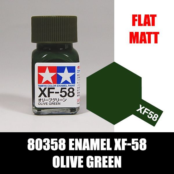 sơn tamiya Enamel XF-58 Olive Green 80358 chất lượng cao