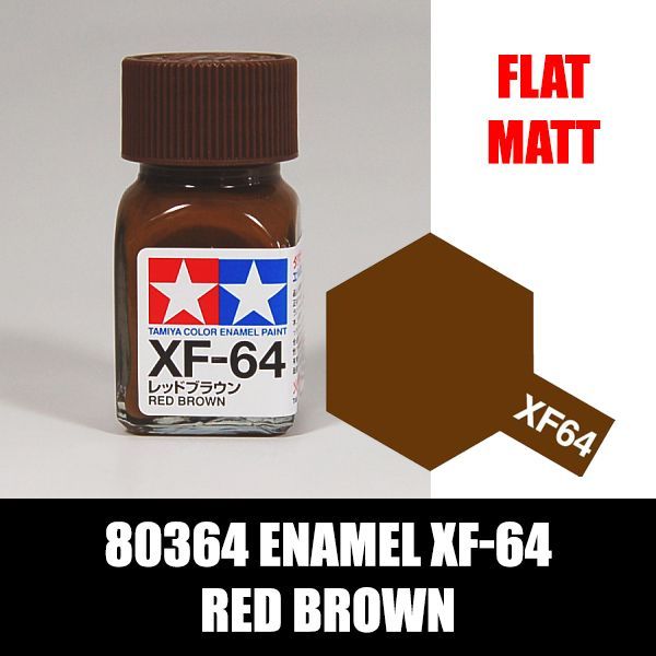 Sơn Tamiya Enamel XF-64 Red Brown 80364 chất lượng cao