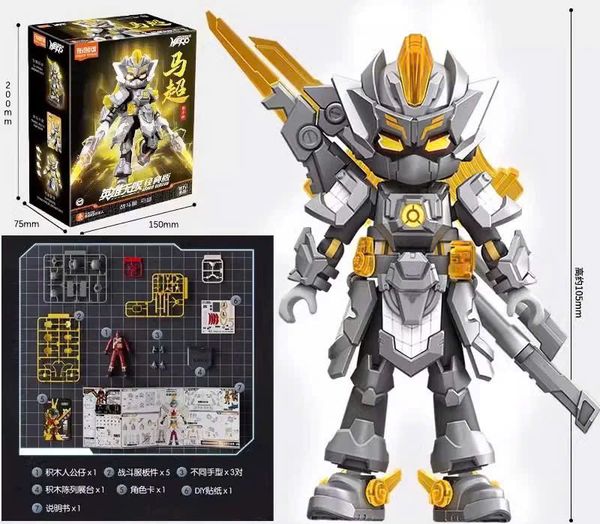 review Hero Infinity Armor Version 18 Machao Battle Suit - Mã Siêu Model Kit Blokees 85025 mô hình chính hãng chi tiết chân thực đẹp mắt trưng bày cực ngầu