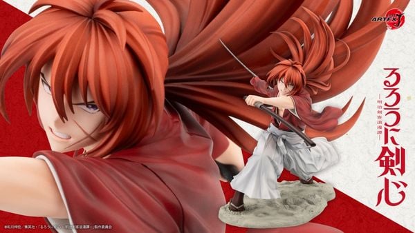 Đặt mua ngay ARTFX J Kenshin Himura 18 Rurouni Kenshin Kotobukiya PV152 figure chính hãng nhật bản siêu đẹp