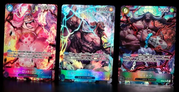 Thẻ bài One Piece Card Game Booster Pack OP-08 Two Legends thẻ bài in hình đẹp mắt nhiều nhân vật sưu tầm trưng bày
