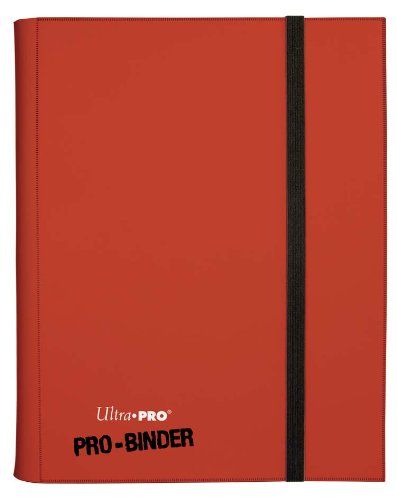 9 Pocket PRO Binder Red