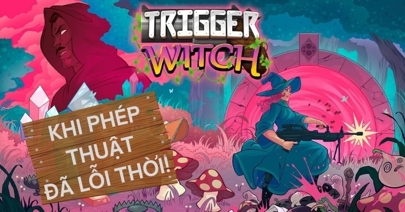 Trigger Witch - Phù thủy cầm súng phát hành trên PS5 Nintendo Switch vào hè năm nay