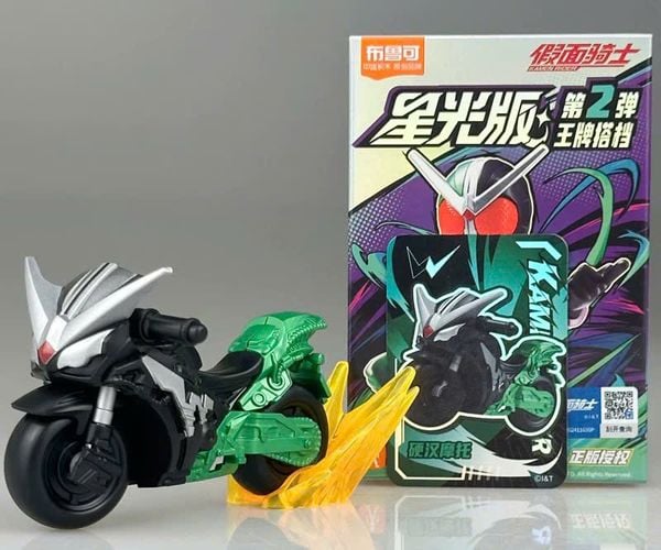 Blind box Blokees Figures Kamen Rider All Stars 02 Ace Partners mô hình lắp ráp ngẫu nhiên với khớp cử động linh hoạt