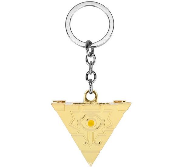 Móc khóa kim loại 3D Yugioh Trò Chơi Ngàn Năm có màu sắc sống động và thiết kế chi tiết