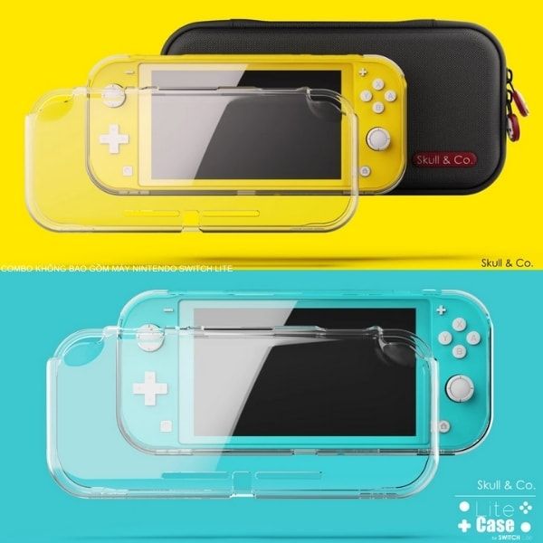 Combo ốp lưng Lite Case + bóp đựng máy EDC Case Skull & Co cho máy Nintendo Switch Lite giá rẻ