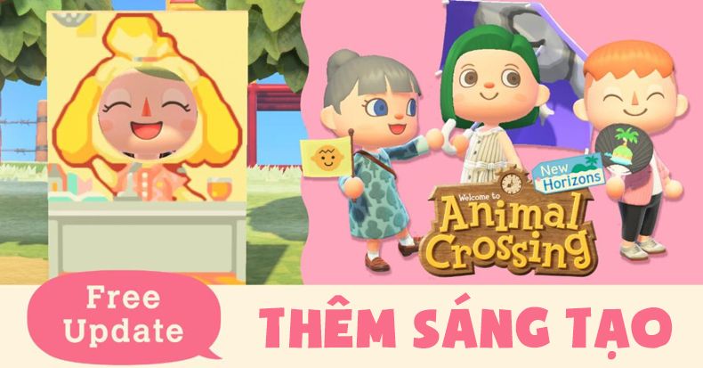 Animal Crossing New Horizons update design