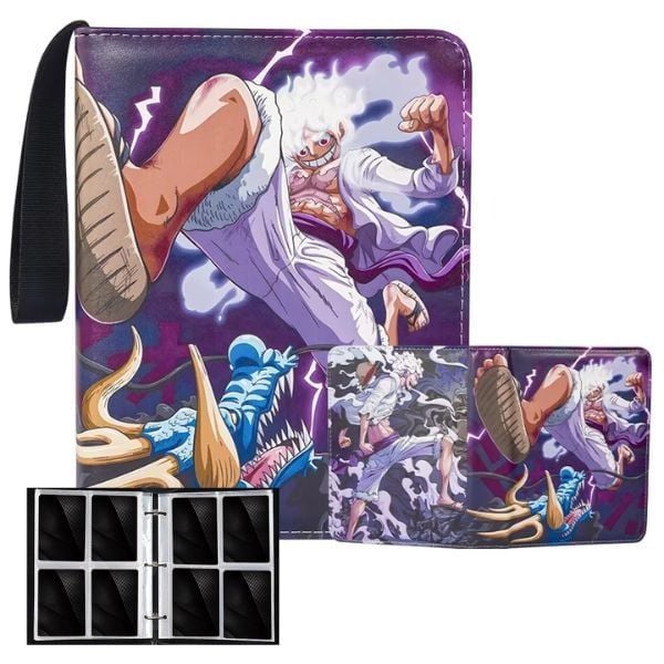Album Binder đựng bài One Piece TCG 4 Ngăn 9 Ngăn Dây Kéo mẫu A 4 ngăn có sẵn tại nShop