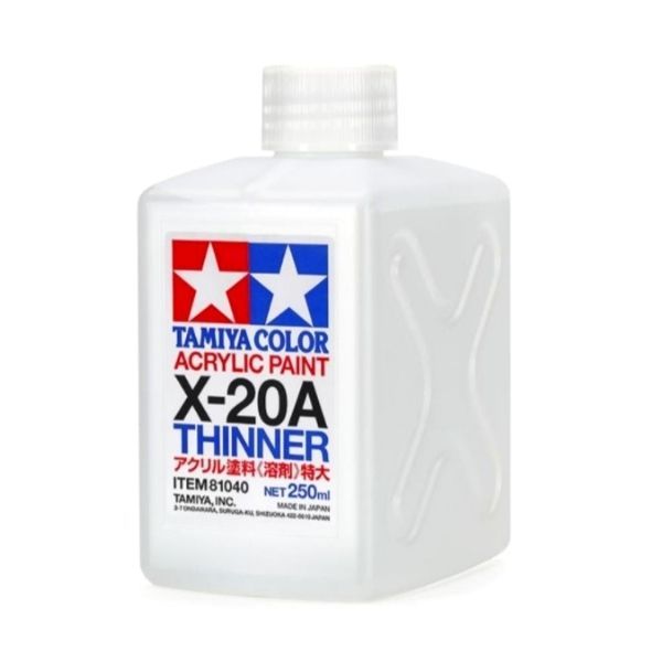 Shop bán Dung dịch pha sơn Tamiya Acrylic X-20A Thinner 250ml 81040 giá rẻ