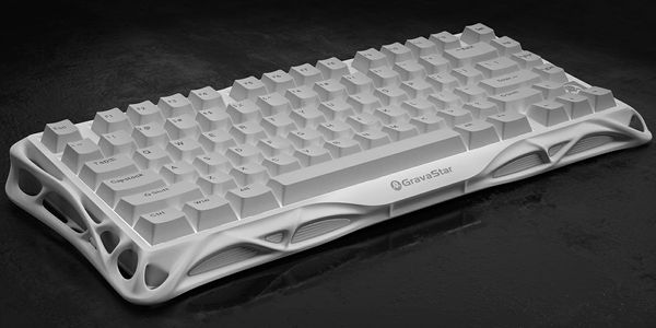 GravaStar Mercury K1 Lite Snow White bàn phím cơ gaming cao cấp cực ngon công nghệ hiện đại chát lượng tốt