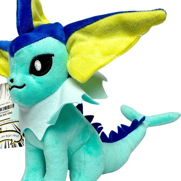 Thú Thú bông Pokemon Vaporeon 23cm Hàng bản quyền chính hãng đáng yêu dễ thương mềm mại chất lượng tốt giá rẻ