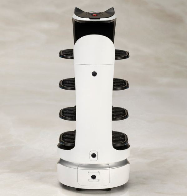 mô hình lắp ráp Bellabot Pudu Robotics KP758 đầy sáng tạo và chất lượng từ Kotobukiya
