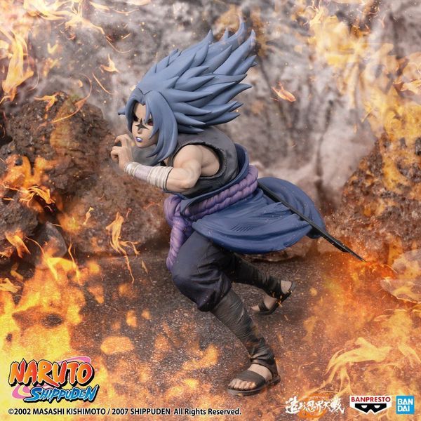 phân biệt mô hình Naruto Shippuden Figure Colosseum Uchiha Sasuke thật giả