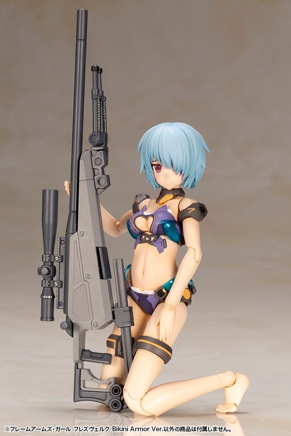 Mô hình lắp ráp Frame Arms Girl Hresvelgr Bikini Armor Ver. Kotobukiya FG058X thiết kế độc đáo đẹp mắt ấn tượng