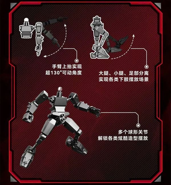 Moshow x Sembo Block Progenitor Effect Blind Box Ver 2 mô hình chi tiết đẹp, cử động linh hoạt, đang bán tại nShop