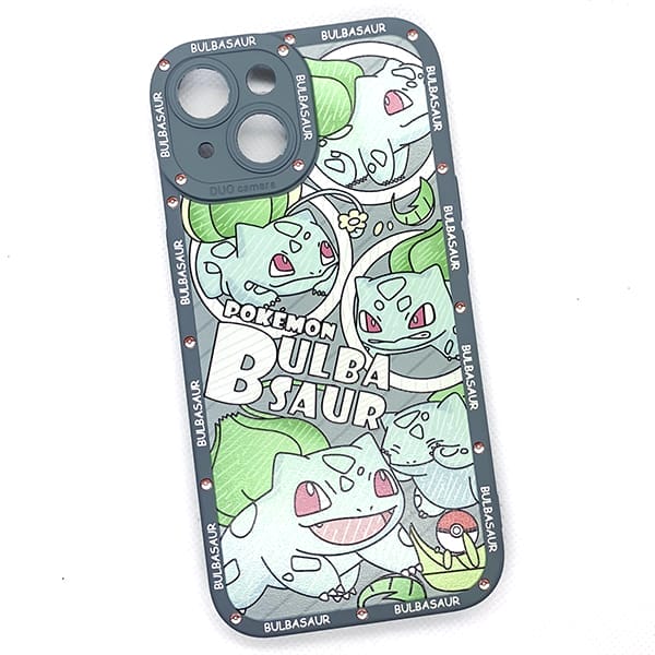 Shop chuyên ốp lưng bán case iPhone 15 hình Pokemon Bulbasaur Fushigidane Ếch kì diệu giá tốt