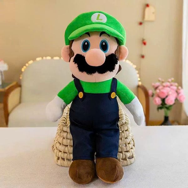 Gấu bông Super Mario Bros lớn 43cm đồ chơi chất lượng cao, dễ dàng vệ sinh và mang lại cảm giác thoải mái khi ôm
