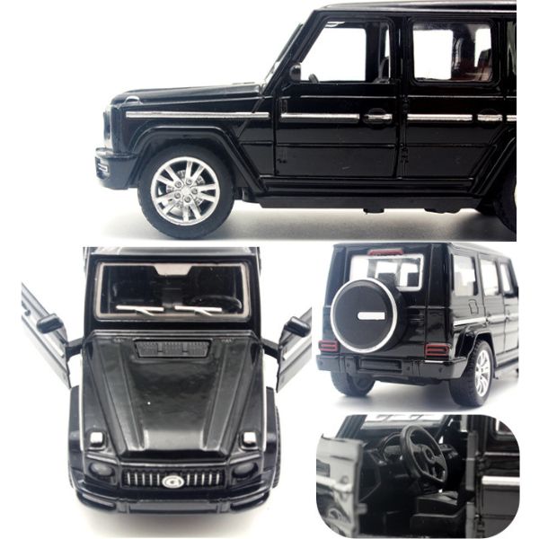 Mô hình xe G Class kim loại 1 36 dây cót MC5 xe hơi đồ chơi trưng bày đẹp mắt chất lượng tốt giá rẻ mua tặng bạn bè con cái người thân yêu gia đình