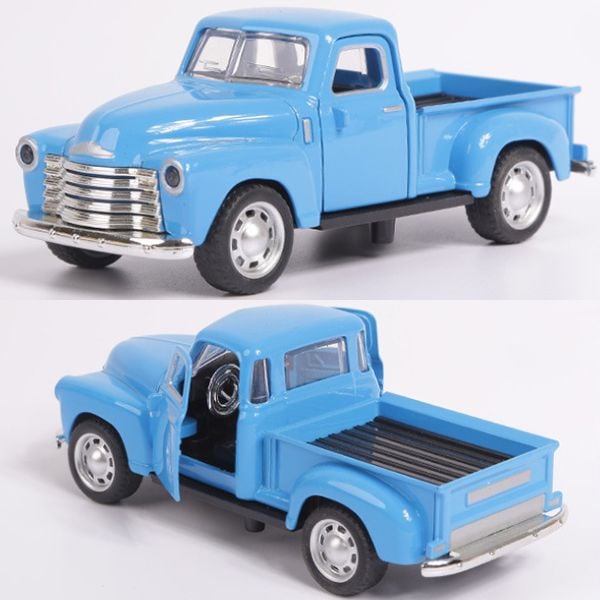 Mô hình xe bán tải kim loại tỉ lệ 1 32 màu xanh xe hơi đồ chơi trưng bày đẹp mắt chất lượng tốt giá rẻ mua tặng bạn bè con cái người thân yêu gia đình