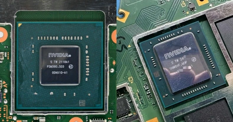 Chip Tegra X1 so với chip Tegra T239 của Switch 2 và OLED