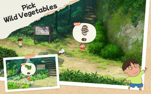 Crayon Shin-Chan Shiro of Coal Town cho Nintendo Switch hình ảnh dễ thương đẹp mắt game phiêu lưu hấp dẫn