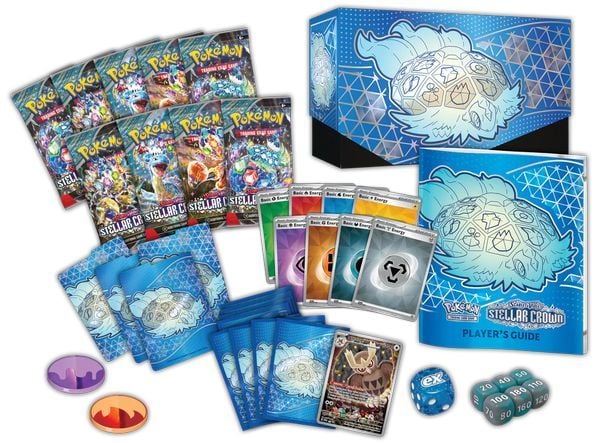 hướng dẫn chơi bài Pokemon TCG Scarlet & Violet Stellar Crown Elite Trainer Box