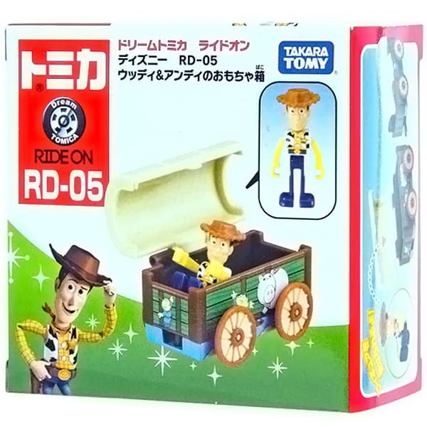 Cửa hàng bán Đồ chơi mô hình xe Tomica DT Ride On Disney RD-05 Woody & Andy's Toy Box