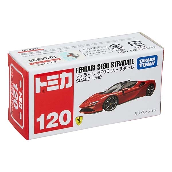 Cửa hàng chuyên Đồ chơi mô hình xe Tomica No.120 Ferrari SF90 Stradale chính hãng giá rẻ
