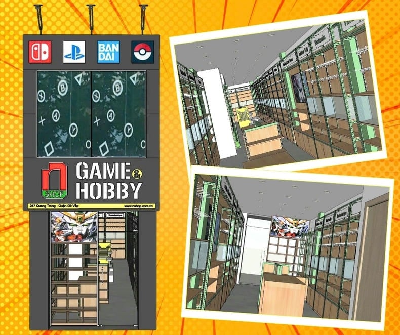 Cửa hàng chuyên về Game TCG đồ chơi Nhật Bản Model Kit nShop Gò Vấp
