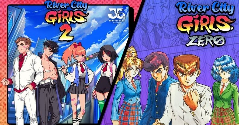 River City Girls 2 & River City Girls Zero Trở lại các trận chiến đường phố