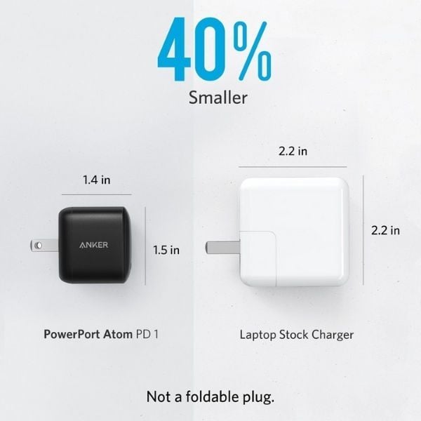 Mua Cốc sạc Anker PowerPort Atom PD 1, 30w cho iPhone iPad giá rẻ - A2017