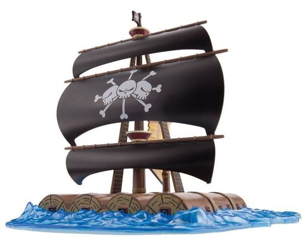 hướng dẫn ráp mô hình Marshall D. Teach Pirate Ship One Piece Grand Ship Collection