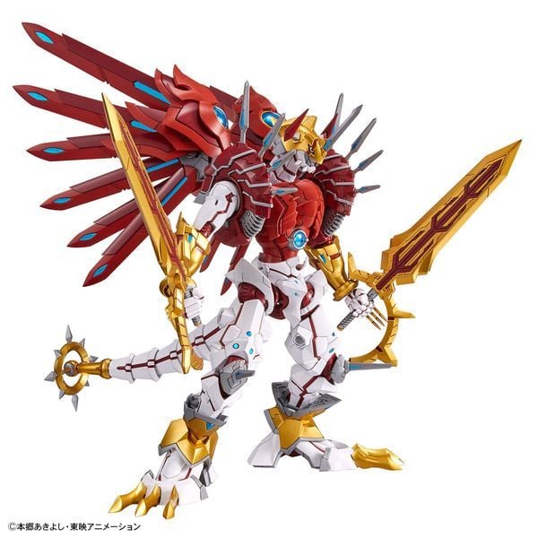 hướng dẫn ráp mô hình Shinegreymon Figure-rise Standard Amplified Digimon Adventure