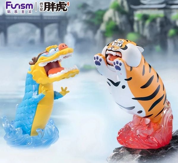 Hộp Mù Hổ Béo Long Tranh Hổ Đấu Blind Box Funism ẩn chứa những mô hình xinh xắn trưng bày đẹp mắt