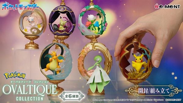 Shop chuyên bán đồ chơi Pokemon Ovaltique Collection Mô hình Re-Ment đẹp mắt dễ thương chất lượng tốt mua làm quà tặng trang trí trưng bày sưu tầm