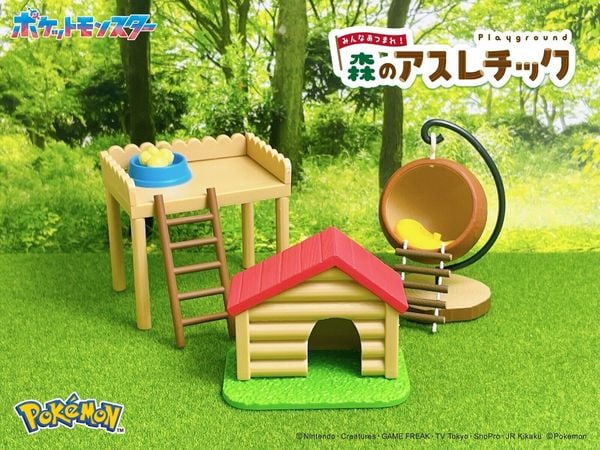 Shop chuyên bán đồ chơi Pokemon Everyone Gather! Forest Playground Blind Box - Mô hình chính hãng Re-Ment đẹp mắt dễ thương chất lượng tốt mua làm quà tặng trang trí trưng bày sưu tầm