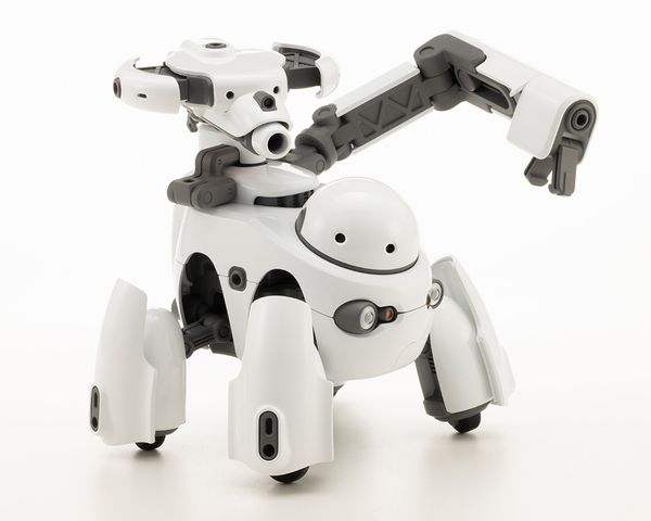 Mô hình lắp ráp Maruttoys Tamotu Type-S White Ver KP713 chính hãng Kotobukiya đẹp mắt tạo dáng đa dạng trang trí trưng bày góc học tập bàn làm việc