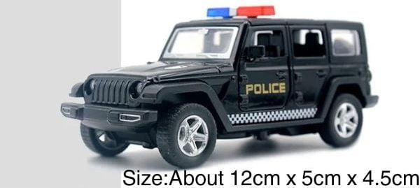 MuaMô hình xe cảnh sát bằng kim loại tỉ lệ 136 chạy bằng dây cót Hotsen đồ chơi dễ thương quà tặng sinh nhật khen thưởng dịp đặc biệt kỉ niệm