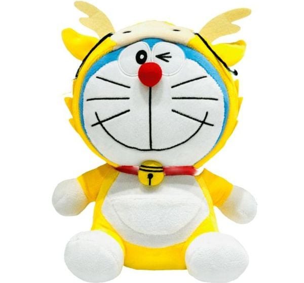 Thú bông Doraemon phiên bản đặc biệt Giáp Thìn 2024 Hàng bản quyền chính hãng mèo máy hóa rồng dễ thương êm ái đẹp mắt chất lượng tốt giá rẻ mua trang trí làm quà tặng cho bé