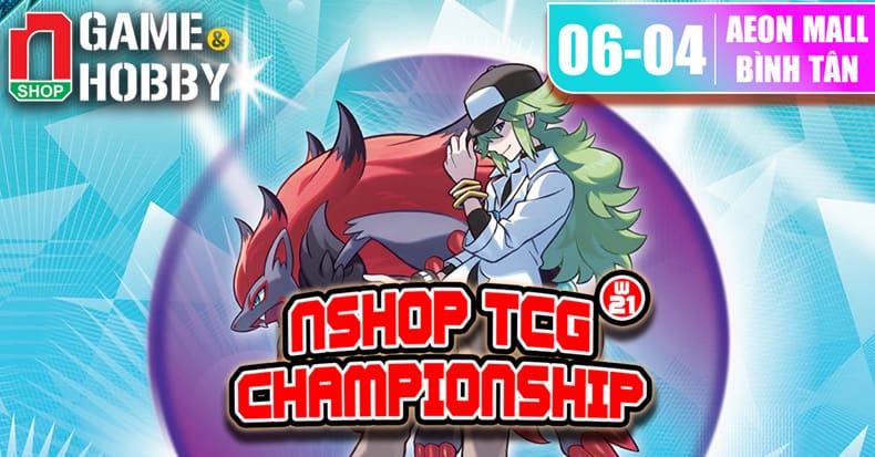 event nshop tcg championship w21 bài pokemon one piece ultraman aeon mall bình tân