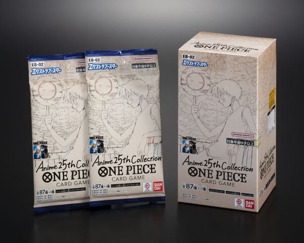 Nâng cấp chiến thuật với One Piece Card Game Extra Booster EB-02 Anime 25th Collection đầy đủ các thẻ bài mới nhất