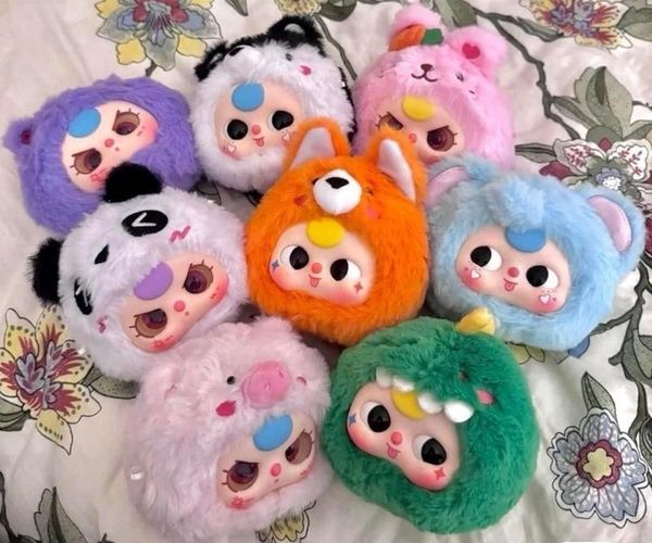 Đặt hàng ngay Baby Three V1 First Generation Plush RB04 hộp mù thú vị dành cho các fan yêu búp bê