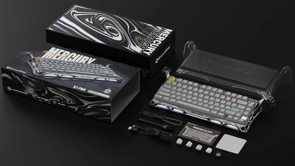 Đánh giá Bàn phím cơ GravaStar Mercury K1 Pro Concrete Gray gõ phím êm ái trải nghiệm chơi game làm việc thoải mái tuyệt vời