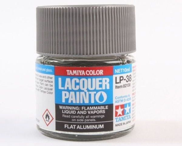 Sơn mô hình chính hãng Tamiya Lacquer LP-38 Flat Aluminum 82138 nShop giao hàng hỏa tốc