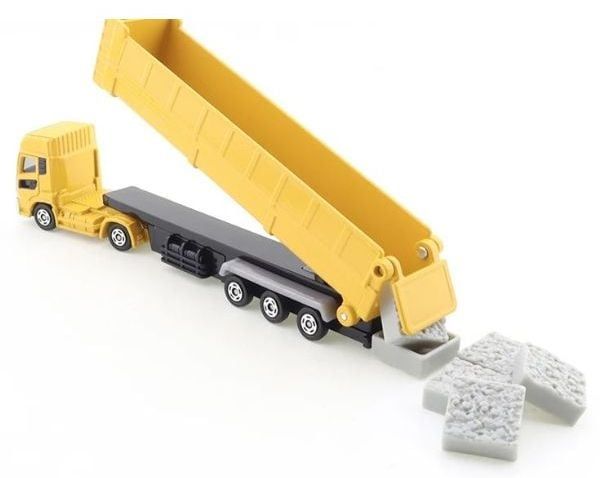 Mô hình LONG No.147 UD TRUCKSQUON TRAILER DUMP có nhiều chi tiết sắc nét