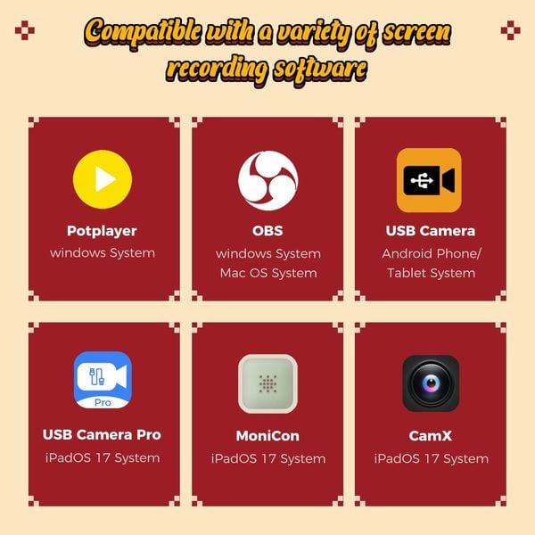 4-in-1 Nintendo Switch Video Capture Card Converter IINE L936 phụ kiện quay video chơi game tiện lợi chính hãng tại nShop