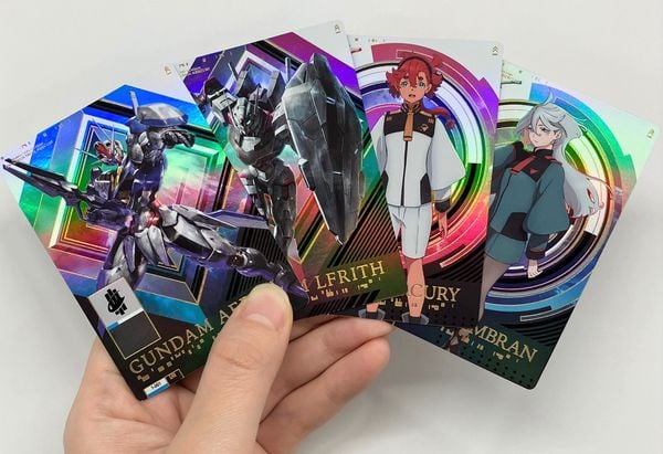 Thẻ bài Carddass Mobile Suit Gundam the Witch From Mercury Card Collection hàng thật chính hãng chất lượng tốt mua làm quà tặng sinh nhật kỉ niệm khen thưởng dịp đặc biệt